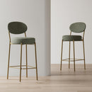 29'' H Upholstered Bar Stools Set of 2 by HouseOfZazla