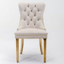 Nikki - Modern, High-End Tufted Dining Chair (Set of 2) by Unique Piece Furniture