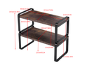 2-Tier Adjustable Storage Shelves