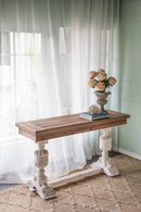 Alcott - Buffet Table - Brown / Antique White by HouseOfZazla