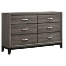 Watson Five-piece California King Bedroom Set Grey Oak