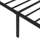 Heavy Duty Queen Size Bed Frame With Quiet Support - Black by HouseOfZazla