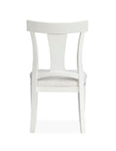 Kingston - Upholstered Side Chair (Set of 2) - Whisper White And Cerused Nutmeg by Unique Piece Furniture