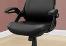 Office Chair, Adjustable Height, Swivel, Ergonomic, Armrests, Contemporary & Modern by HouseOfZazla
