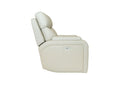 Gunner - Recliner With Power And Power Headrest - Almond