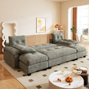 U-Shaped Sleeper Sofa With Pull Out Bed by HouseOfZazla