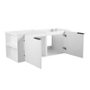 Modern Bathroom Vanity Sink Combo With Spacious Storage by HouseOfZazla