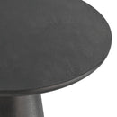 Gloria - Cast Aluminum Side Table - Black by HouseOfZazla