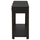 Marcelo Sofa Console Table with 2 Drawers and Shelf Coffee