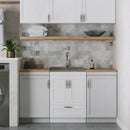 Cardinal - Laundry Cabinet With Faucet And Sink - White - Wood by HouseOfZazla