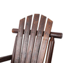 Durable Wooden Porch Rocker, Fir Log Rocking Chair by HouseOfZazla