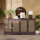Buffet Cabinet With Adjustable Shelves For Kitchen by Unique Piece Furniture