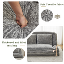 Double Human Dog Bed Loveseat - Extra Large Floor Couch
