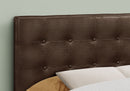 Full Size Upholstered Bed Headboard - Brown by HouseOfZazla