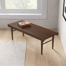 Mia - Bench - Dark Brown by HouseOfZazla
