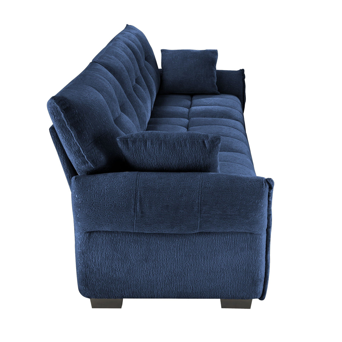 Modern Sofa & Pillows, Textured Cover, High Rebound Cushions, photo 29 of 34