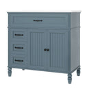 Bathroom Vanity With Sink, Freestanding Cabinet & Drawers by HouseOfZazla