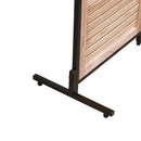 Rustic 3 Panel Room Dividers And Folding Privacy Screen