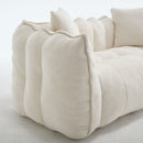 Cozy Beanbag Chair With High Resilience Foam Core For 2 by HouseOfZazla