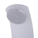 55 Inch Tempered Glass Shower Panel with Massage Jets Hand Shower by DirectDeals