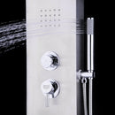 59” Stainless Steel Shower Panel with Massage Jets and Hand Shower by LJGDeals