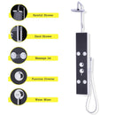 Bathroom ABS Shower Panel with Massage Jets & Hand Shower by LJGDeals
