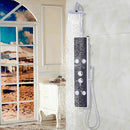 Bathroom ABS Shower Panel with Massage Jets & Hand Shower by LJGDeals