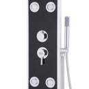 Bathroom ABS Shower Panel with Massage Jets & Hand Shower by DirectDeals