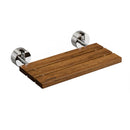 20 Inch Wall Mounted Teak Wood Folding Shower Bath Seat by LJGDeals