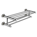 24 Inch Wall Mounted Stainless Steel Towel Storage Rack with 2 Storage Tier by LJGDeals