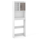 4-Tier Space-saving Toilet Sorage Cabinet with Open Shelves by LJGDeals