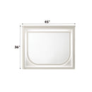 Laveda Mirror With LED - White