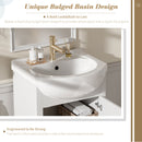 20-Inch Bathroom Vanity with Ceramic Sink