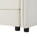 Modern Comfy Deep Seat Modular Sectional Sofa Cloud Couch With Ottoman by HouseOfZazla