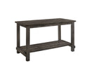 Martha II 7-Piece Counter Height Dining Room Set - Gray