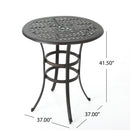 Cast Aluminium Bar Table