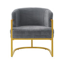 Upholstered Reading Accent Armchair For Living Room by HouseOfZazla
