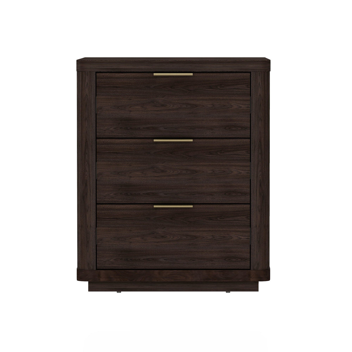 Evelyn - Nightstand With 3 Drawers, Smooth Rounded Edges, photo 3 of 12