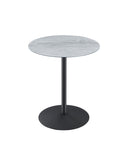 Circa - 17.5" End Table With Marble Textured Top by HouseOfZazla
