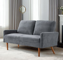 Sofa, European Style With Sleek Design, Modern & Vintage Flair, Upholstered 3 Seater Couch by HouseOfZazla