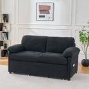 Convertible Pull Out Sofa Bed Queen Size, 3 In 1 With Side Storage by Unique Piece Furniture