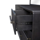 9 Drawer Dresser - Black by HouseOfZazla