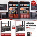 72"H 5-Tier Heavy Duty Shelving Rack