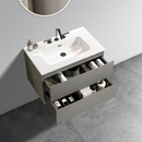 TIA 30" Wall Mount Space Grey Bathroom Vanity by HouseOfZazla