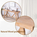 A-Frame Console Table - Natural by HouseOfZazla