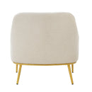 Modern Elegance Accent Chair With Curved Backrest by HouseOfZazla