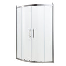 Framed Tub Shower Enclosure with Clear Tempered Glass by HouseOfZazla