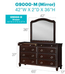 Triton - Dresser - Cappuccino by HouseOfZazla