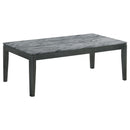 Tryon - Marble 2 Piece Coffee And End Table Set - Gray by HouseOfZazla