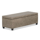 Avalon - Storage Ottoman Bench - Brown by HouseOfZazla